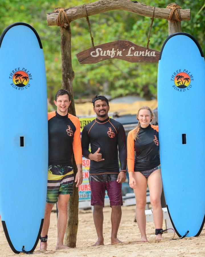 Surf'N Lanka - Surf School Hotel Weligama Exterior foto